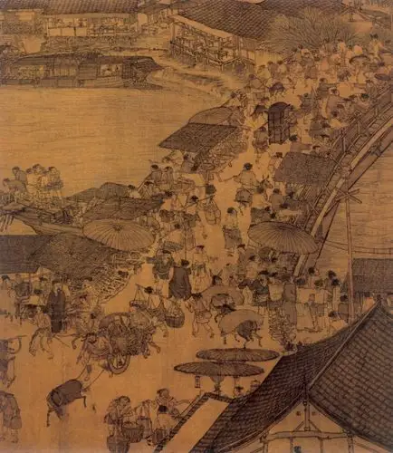 北宋张择端清明上河图放大图片第19张