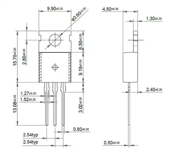 供应场效应管7n60,电压600v,电流7a