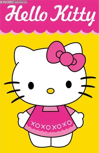 卡通凯蒂猫矢量图片