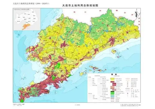 大连市土地利用总体规划公告