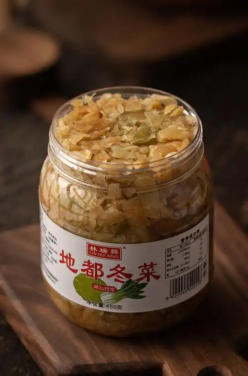 潮汕特产地都冬菜 煲汤海鲜砂锅粥调料调味潮州风味腌制杂咸 地都冬菜