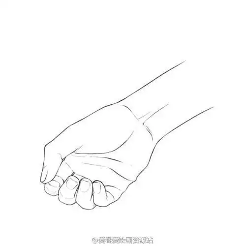 手抓手的简笔画手中握着东西的简笔画手简笔画怎么画手的简笔画步骤