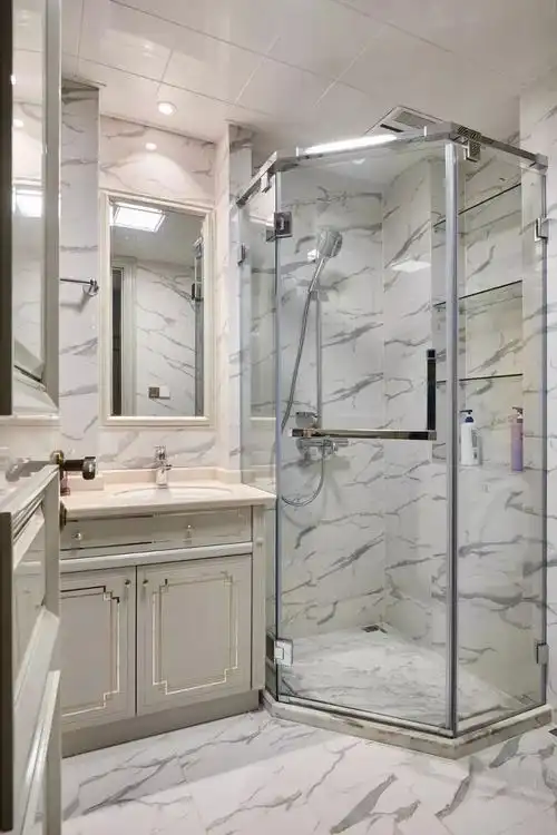 干湿分离的卫生间,该如何划分淋浴区?试试这些方案