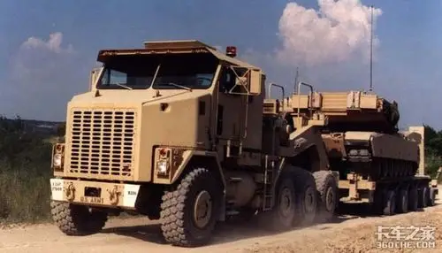 带气囊悬挂 揭秘30年前美军坦克运输车_卡车之家