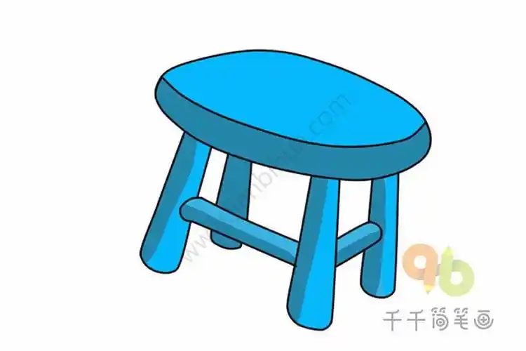 凳子简笔画 椅子简笔画图片大全