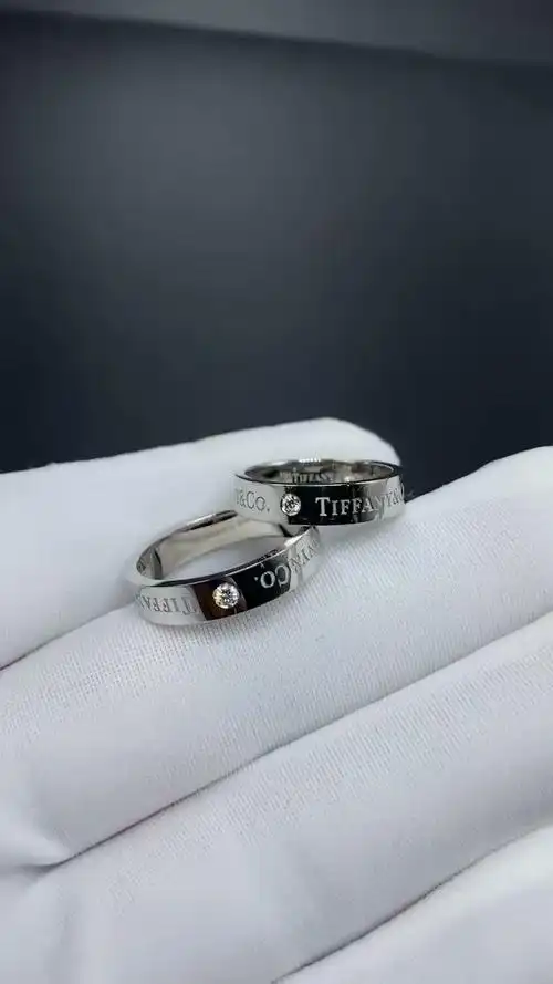 蒂芙尼对戒铂金的款式