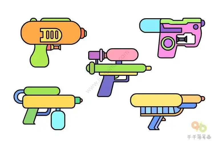 电玩具的简笔画