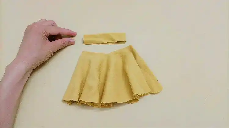 半身裙裁剪,夏天给孩子做一条美美的裙子,方法简单
