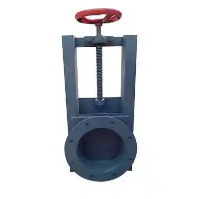 气动不锈钢卸料闸板阀排污水手动闸门阀电动插板阀沟渠排水闸阀门