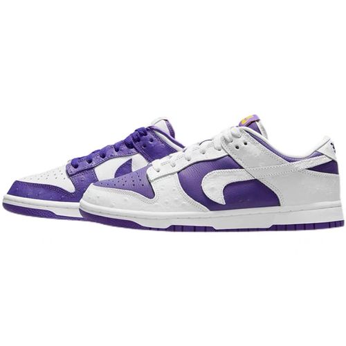 nike耐克dunklow白紫撕鸳鸯倒钩反钩休闲板鞋板鞋