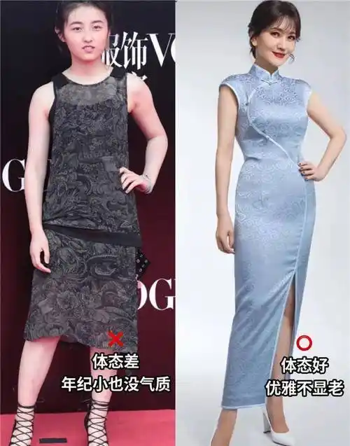 "体态崩了"对气质影响有多大?看完这几组对比图后,你就知道了