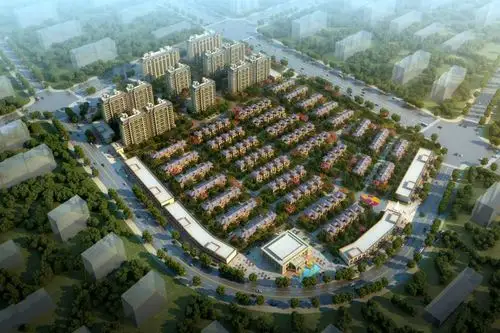 香河绿地国宝21城实景图片