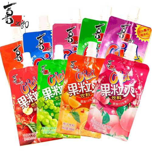 喜之郎cici果汁果粒爽果冻爽袋装多口味儿童休闲夏日吸吸果冻饮料