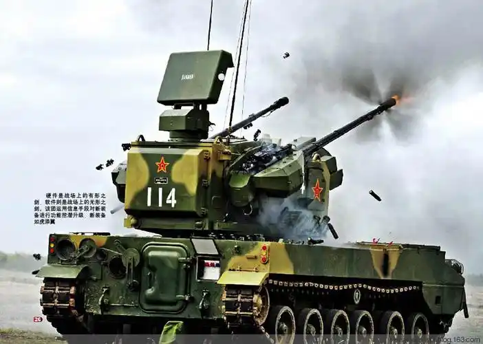 沈阳军区装备新双35自行高炮