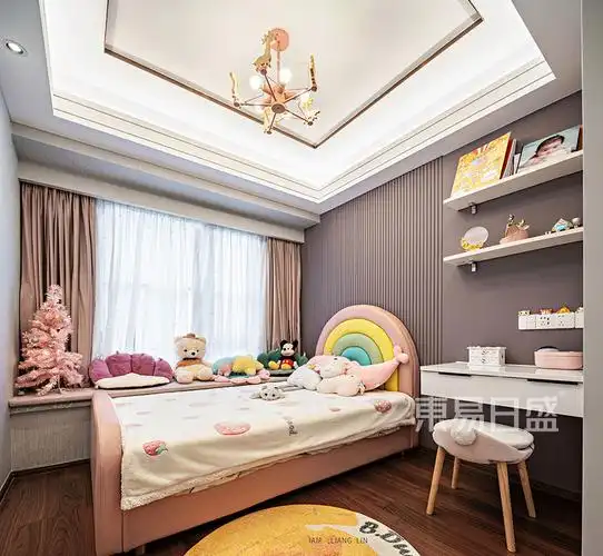 125平方现代简约风格落地效果>更多儿童房装修图集该案例已展示完毕