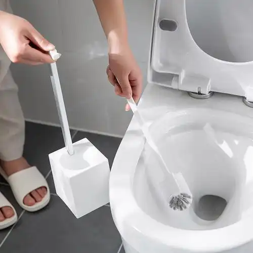 日本lec马桶厕所洁厕刷子长柄死角家用卫生间马桶刷