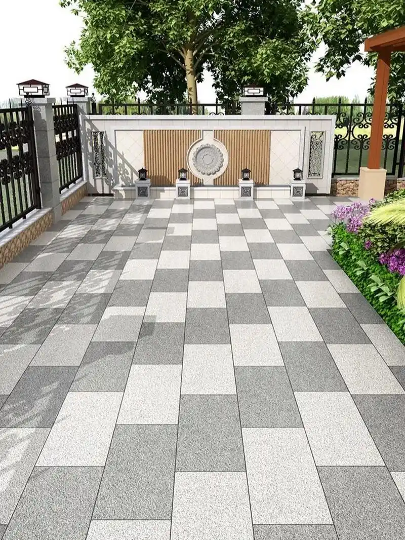 庭院露台防滑地砖 公园广场地铺石 庭院露台防滑地砖,广场花园公园