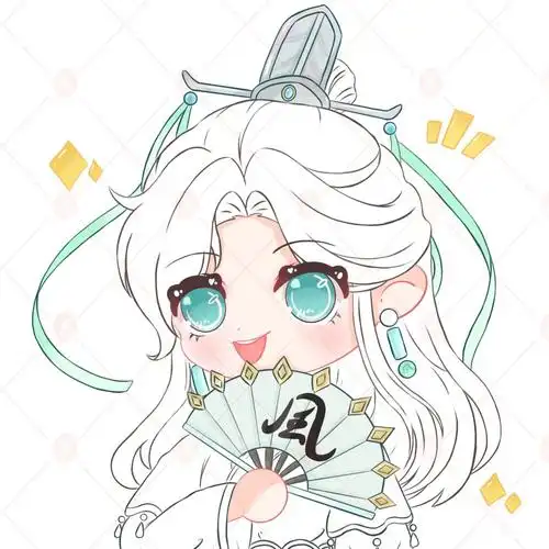 头像约稿  #q版  #q版人物  #天官赐福  #墨香铜臭  #风师娘娘  #师