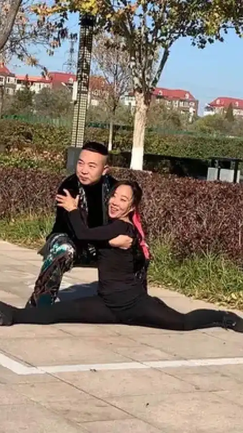 室外舞 #水兵舞 #男女双人舞