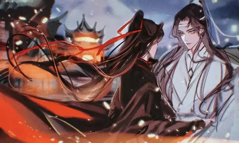 高清魔道祖师人物忘羡图片魏无羡蓝忘机古风人物图集