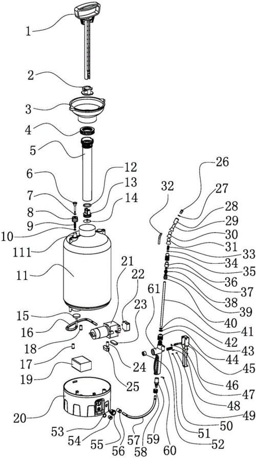 提供一种结构简单实用,制造成本低,适用范围广的两用喷雾器