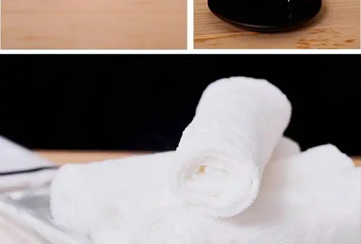 100条独立饭店用酒店餐饮湿毛巾一次性湿毛巾酒店餐饮定制logo厚