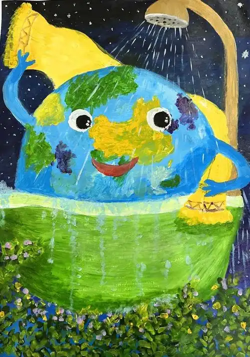 童心绘环保丨全市中小学生环保绘画大赛作品赏析(48)