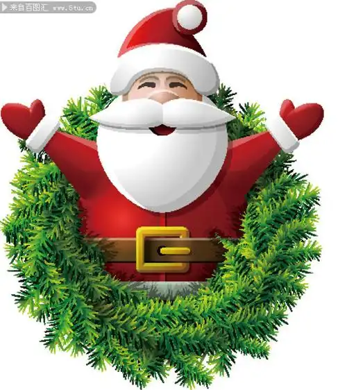 卡通圣诞老人素材