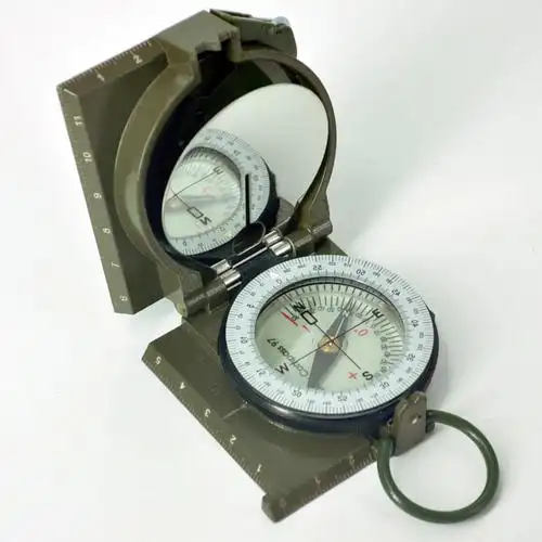 80式指北针指北针建筑制图指北针定向越野指北针