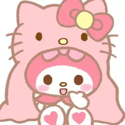 可爱粉色三丽鸥hellokitty头像图片