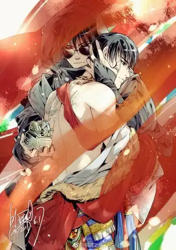 黑瓶 黑瞎子/张起灵绘师@银狐之殇【尊重作者,严禁二改,商用,严禁二次