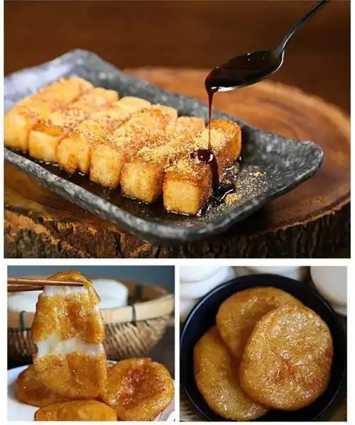 湖南手工糯米糍粑年糕油炸糕糯米糍四川贵州特产粑粑农家自制糕点五斤