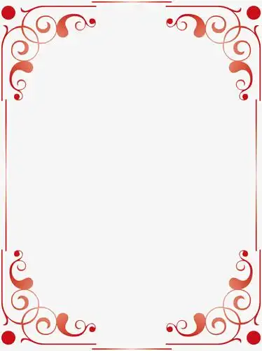 花纹边框