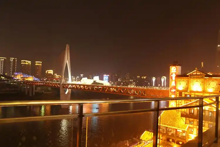 嘉陵江大桥夜景