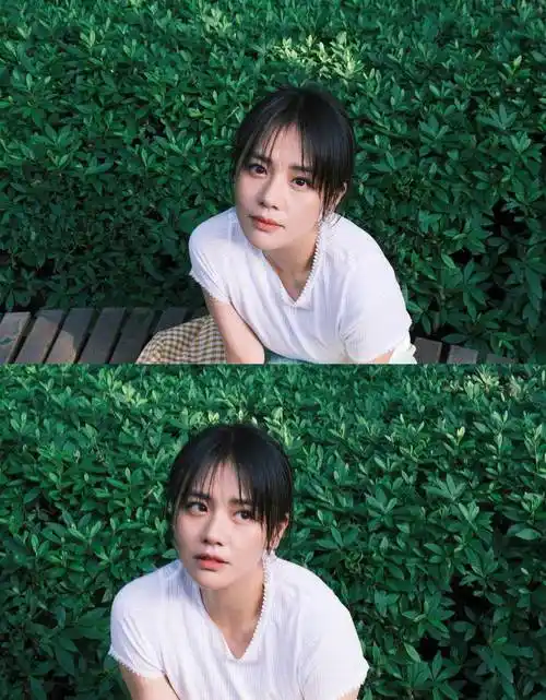 马思纯公园随拍照片曝光,美丽青春绽放_气质_魅力_散发出