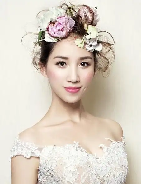 2017最新新娘化妆造型图片