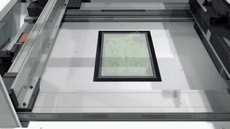 以下是exone公司用3dp技术进行砂模铸造的过程:3dp即三维打印快速成型