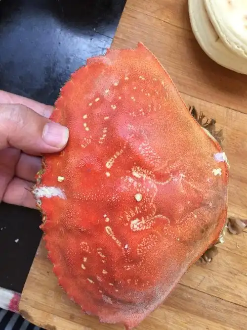 螃蟹里这个是什么,寄生虫么?蟹黄里还有好多短柱状的,全扣掉了,有