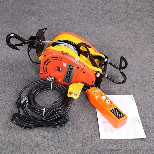 小型微型迷你电动卷扬机 220v多功能电动卷扬机 小型座式卷扬机