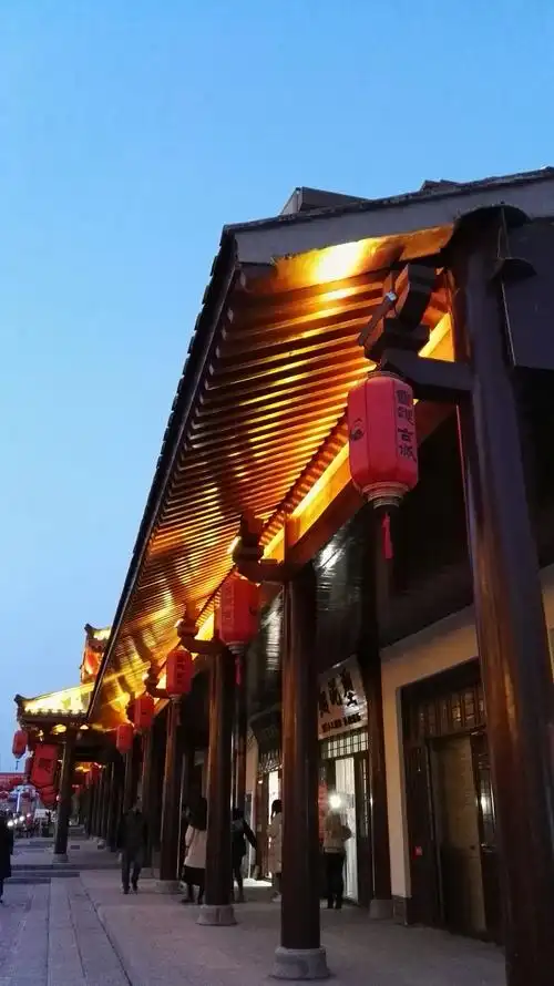 曹魏古城夜景掠影