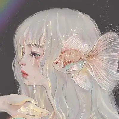 十二星座漫画少女头手绘高清好看的专属十二星座手绘头像图片