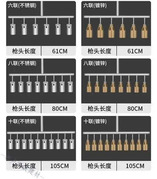 火焰枪消毒喷火枪多头火枪液化气喷枪头煤气喷火器养殖场猪圈高温农用