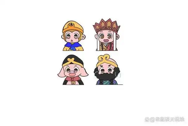 怎样画西游记简笔画
