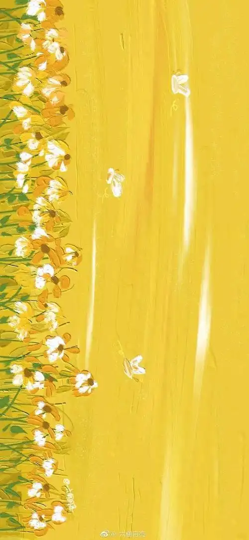 黄色系唯美手机壁纸