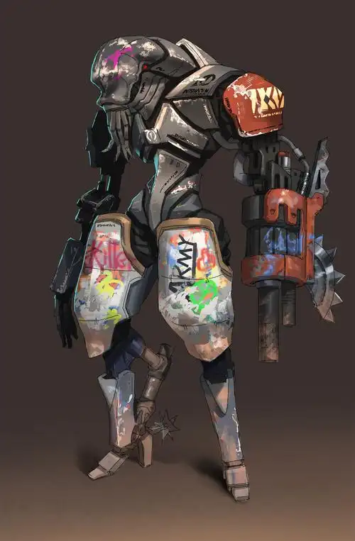 废土|插画|游戏原画|a六画的 - 原创作品 - 站酷 (zcool)