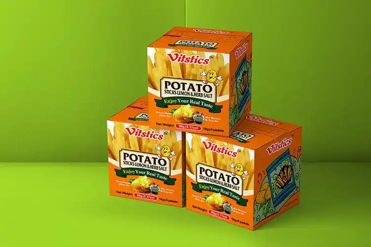 进口薯条包装设计