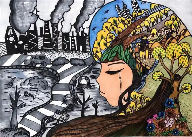 彩云杯中小学生绘画比赛小学组二等奖获奖作品展示2