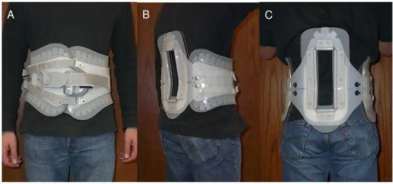 the effects of a three-week use of lumbosacral
