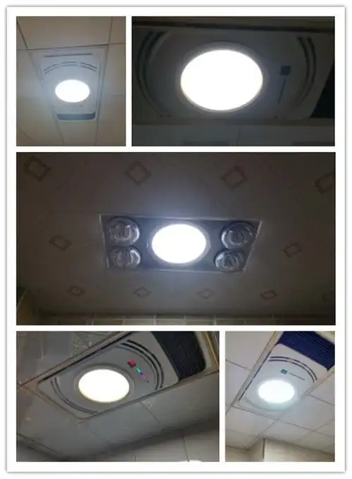 科勒京选 定制集成吊顶浴霸中间照明圆灯浴霸嵌入式筒灯板灯芯照明