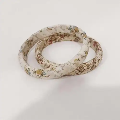 手工日系杂货风布手环